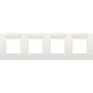 NIKO - Plaque de recouvrement INTENSE(71mm)quadruple horiz