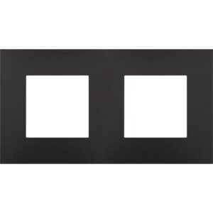 NIKO - Plaque de recouvrement double avec entraxe de 71 mm