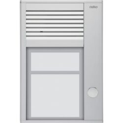 NIKO - Poste extérieur avec 1 bouton de sonnerie