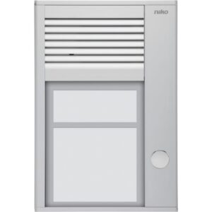 NIKO - Poste extérieur avec 1 bouton de sonnerie