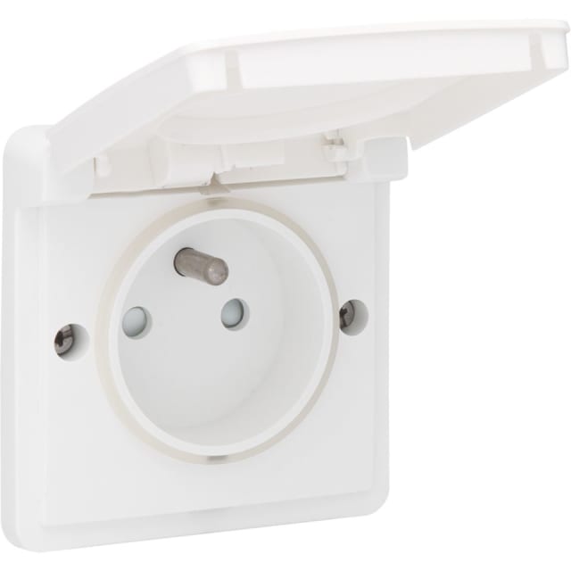 NIKO - Prise en saillie 2P+T 16A 250VAC NIKO - Prise en saillie 2P+T 16A 250VAC