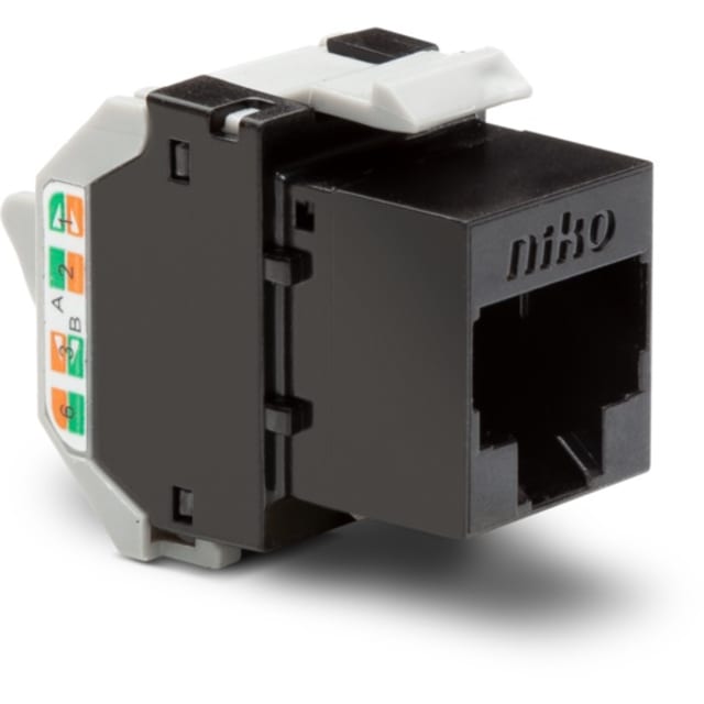NIKO - RJ45 CONNECTOR UTP CAT6 POE - 650-45062 NIKO - RJ45 CONNECTOR UTP CAT6 POE - 650-45062
