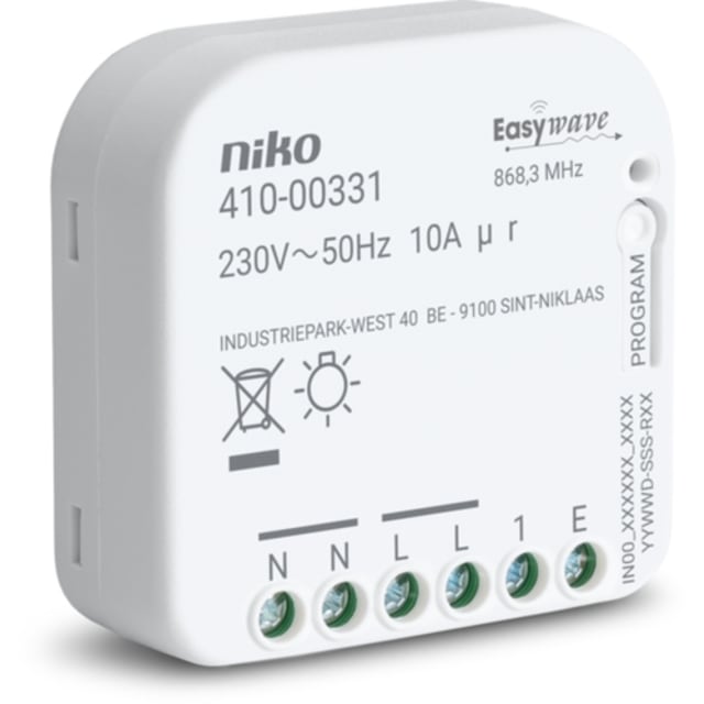 NIKO - Récepteur RF NIKO - Récepteur RF