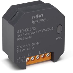 NIKO - Repeater voor gebruik in RF-installaties met onvoldoende reikwijdte - 410-00535
