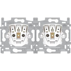NIKO - SOCLE PRISE 2P+T DOUBLE bornes auto - 170-38715