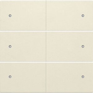 NIKO - Set de finition pour bouton-poussoir sextuple