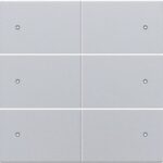 NIKO - Set de finition pour bouton-poussoir sextuple