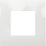 NIKO - Simple plaque de recouvrement Pure liquid snow white - 241-76100