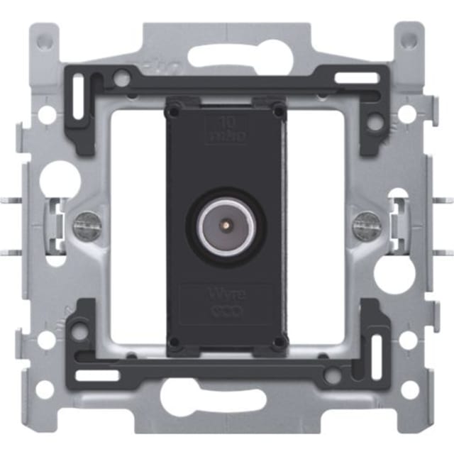 NIKO - Socle connexion coax 1x simple masculin NIKO - Socle connexion coax 1x simple masculin