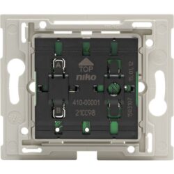 NIKO - Socle interrupteur RF avec 2 poussoirs - 410-00001