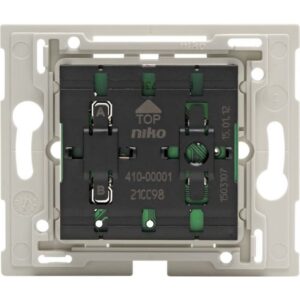 NIKO - Socle interrupteur RF avec 2 poussoirs - 410-00001