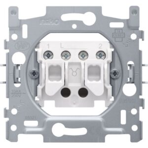NIKO - Socle interrupteur double allumage 10A 250V AC - 170-01500