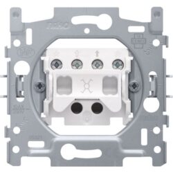 Socle interrupteur inverseur 10A 250V AC, configuration visible