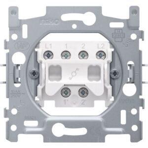 NIKO - Socle interrupteur va-et-vient bipolaire 10A 250V AC - 170-02200
