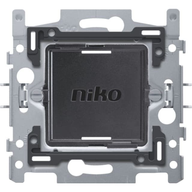 NIKO - Socle métallique pour interrupteur Zigbee® sans fil sur batterie NIKO - Socle métallique pour interrupteur Zigbee® sans fil sur batterie