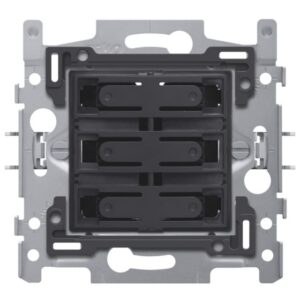 NIKO - Socle pour quadruple bouton-poussoir libre de potentiel 24V N.O. - 170-40050