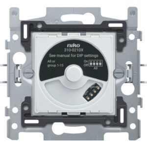 NIKO - Socle pour variateur à bouton rotatif DALI - 310-02100