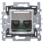 NIKO - Socle prise téléphone 2x RJ11 parallel - 170-09030