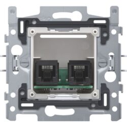 NIKO - Socle prise téléphone 2x RJ11 parallel - 170-09030