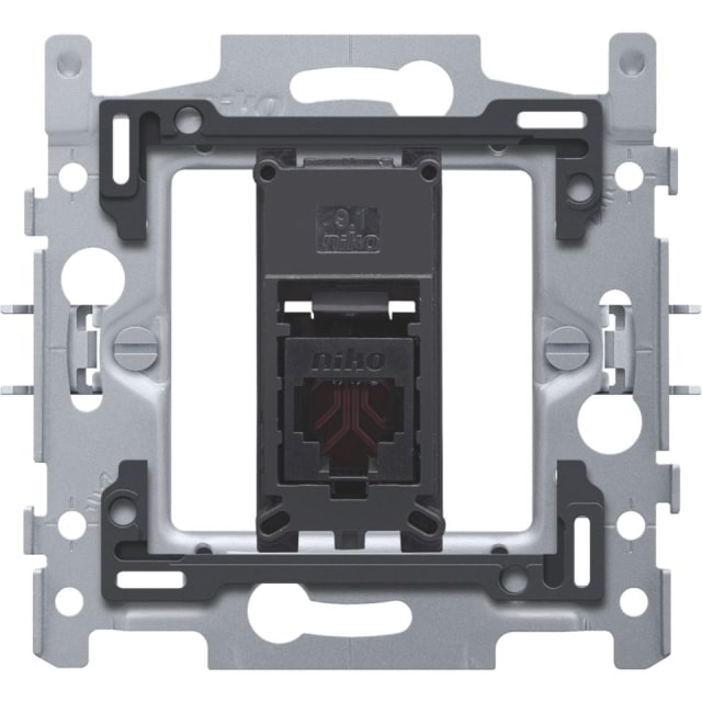 NIKO - Support avec 1x RJ11 UTP NIKO - Support avec 1x RJ11 UTP