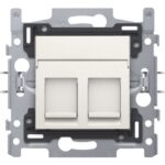 NIKO - Support avec 2x RJ11 UTP