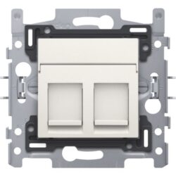 NIKO - Support avec 2x RJ11 UTP