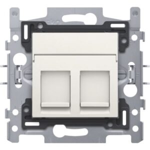 NIKO - Support avec 2x RJ11 UTP