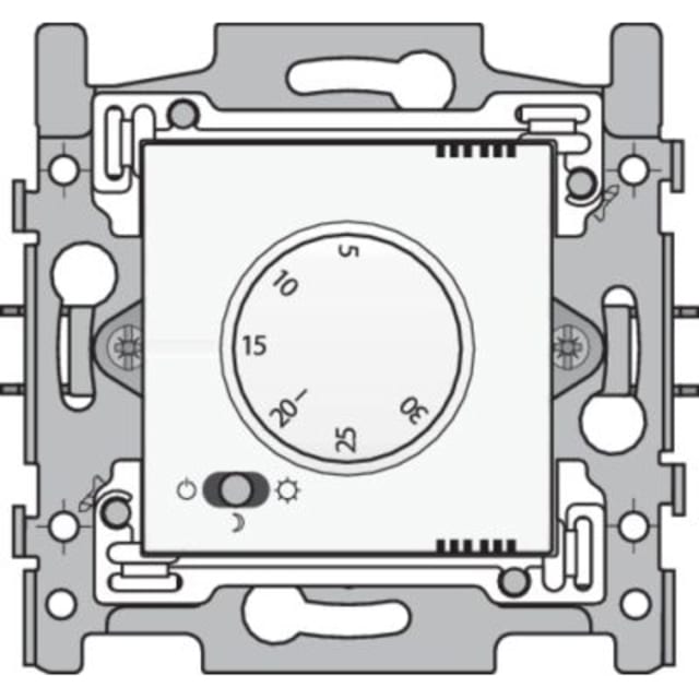 NIKO - Thermostat électronique avec commutateur à 3 positions NIKO - Thermostat électronique avec commutateur à 3 positions