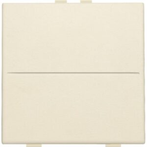 NIKO - Touche simple pour interrupteur sans fil ou BP à 2 boutons de commande