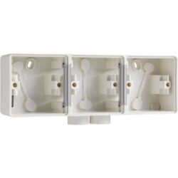 NIKO - Triple boîte en saillie horizontal IP55