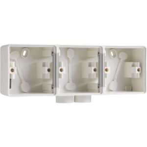 NIKO - Triple boîte en saillie horizontal IP55