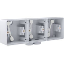 NIKO - Triple boîte en saillie horizontal IP55