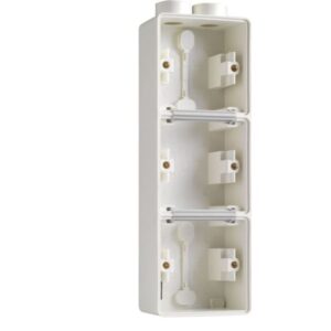 NIKO - Triple boîte en saillie vertical IP55