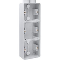 NIKO - Triple boîte en saillie vertical IP55