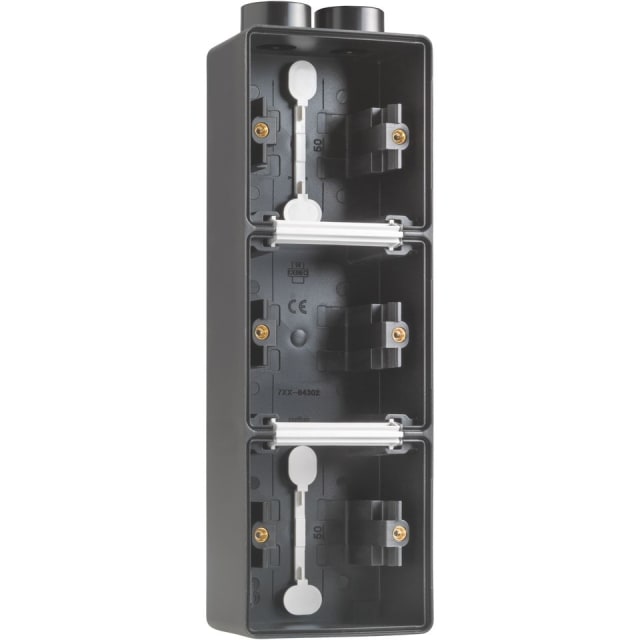 NIKO - Triple boîte en saillie vertical IP55 NIKO - Triple boîte en saillie vertical IP55