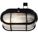 NORDLUX - Skotlampe hublot max.60W E27 IP44 noir - 17051003
