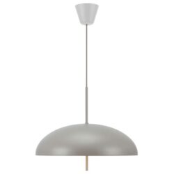 Suspension 50 marron douille E27, configuration visible