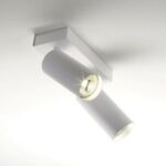 NOSTA - VICTOR MB2 spot apparent GU10 2x10W 220V L159xB47xH190 noir - U10S72HZL
