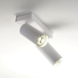 NOSTA - VICTOR MB2 spot apparent GU10 2x10W 220V L159xB47xH190 noir - U10S72HZL