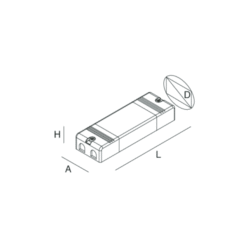 NOVALUX - HALOS: ELECTRONIC DRIVER 230-240V 50/60 HZ SUITABLE FOR BOTH VERSIONS 962MM AND - NOV105147.99