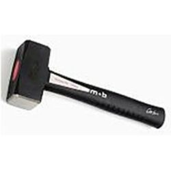 Massette DIN 6475 manche carbone 1500 g, configuration visible
