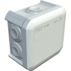 OBO BETTERMANN - Boîte de dérivation T40 gris clair - 2007045
