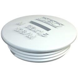 OBO BETTERMANN - Bouchon gris 108/M32 gris clair - polystyrène - 2033021