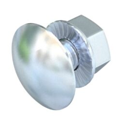 OBO BETTERMANN - Boulon à tête ronde et collet carré + écrou combi FRSB M6x12 F - 6406122