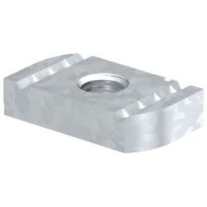 Écrou coulissant M8 pour rail MS4121 MS4141 en acier galvanisé