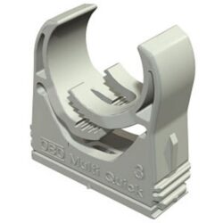 OBO BETTERMANN - Collier Multi-QUICK 15-19mm gris clair RAL 7035 - polyamide - 2153106