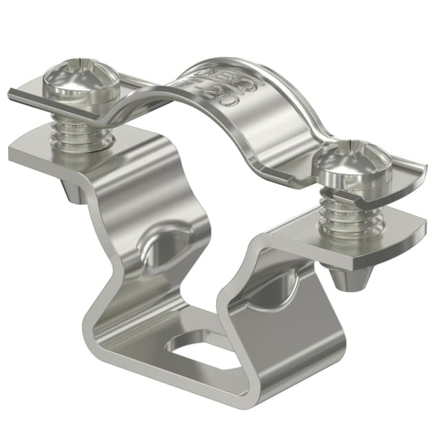 Collier d'écartement 17-20 mm OBO BETTERMANN détail produit Collier d'écartement 17-20 mm à trou oblong, finition acier inoxydable