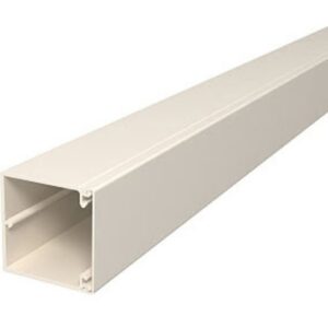 OBO BETTERMANN - Goulotte avec couvercle WDK 60x60 blanc RAL 9001 - 6021948