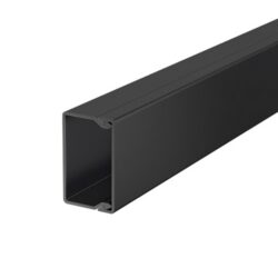Goulotte de distribution noire 40x60, configuration visible