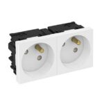 OBO BETTERMANN - PRISE CONNECT45 2x 33° BLANC - 6120672